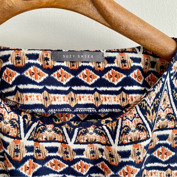 Suzy Shier Aztec Sleeveless Dress - Picture 5 of 5